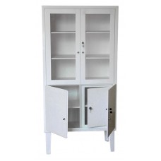 Шкаф медицинский с сейфом ШМ 2-2Т 800х400х1605