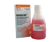Изальгин лак разделительный (125мл)