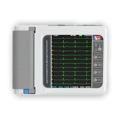 ЭКГ Электрокардиограф ЭК12Т-01-«Р-Д»/260мм с бумагой формата А4  и USB модулем