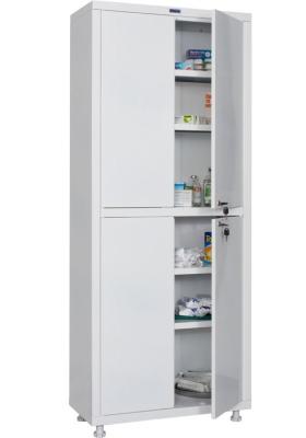 Шкаф медицинский двухстворчатый ШММ-2 МЕД2 1670SS (металл/металл) 700х310х1700