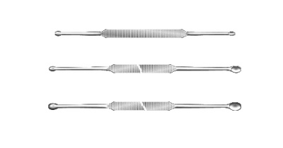 Ложка кюретажная №№1, 2, 3